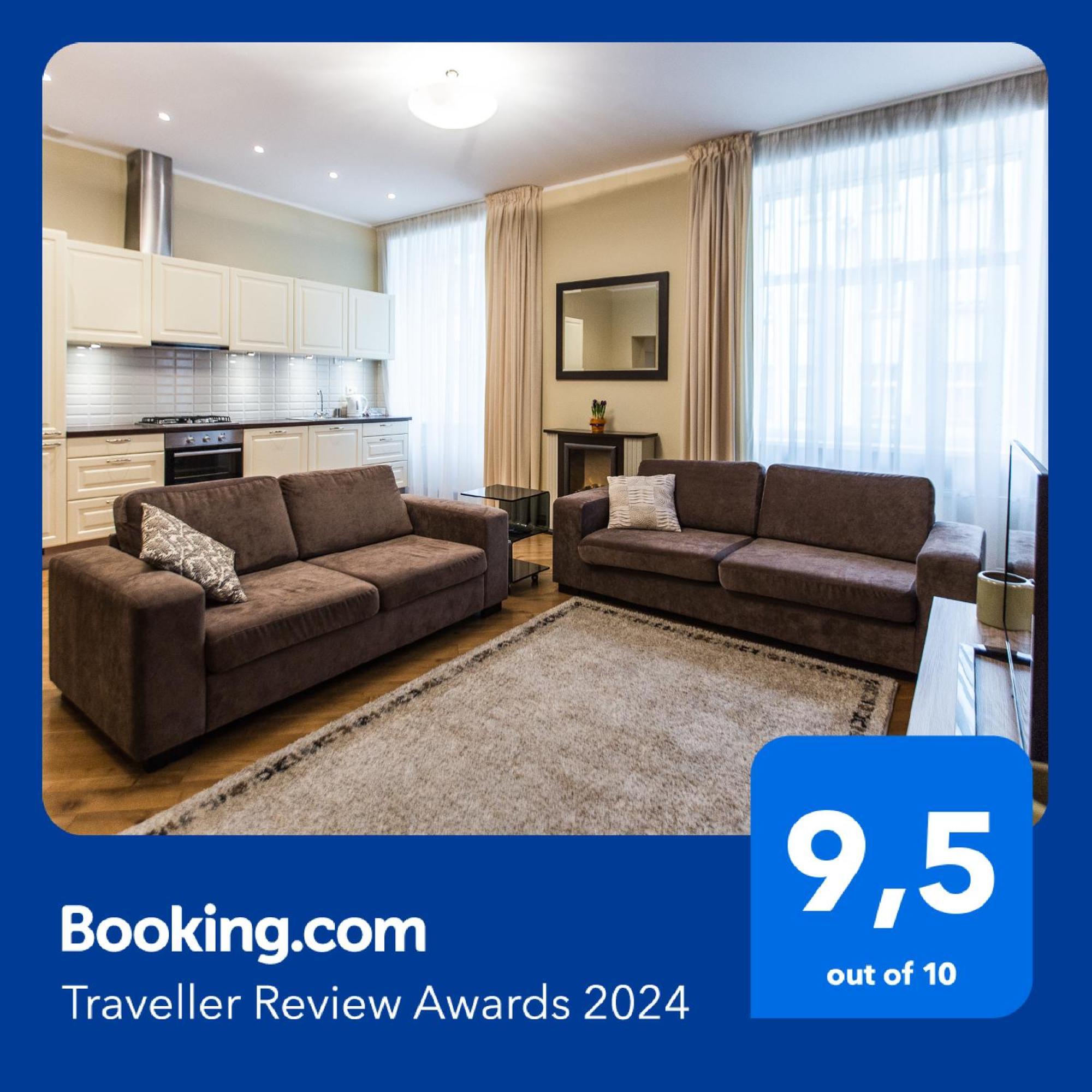 Riga Lux Apartments - Ernesta, Free Parking מראה חיצוני תמונה